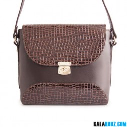 کیف دوشی زنانه چرمی 9867B
